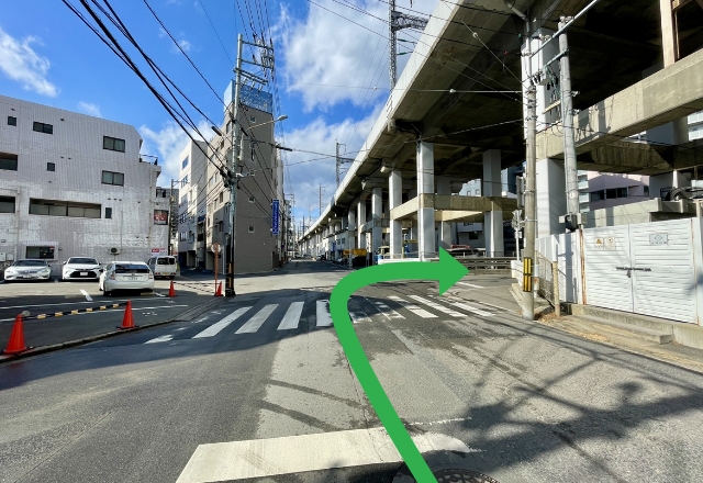 JR広島駅北口駐車場出口3